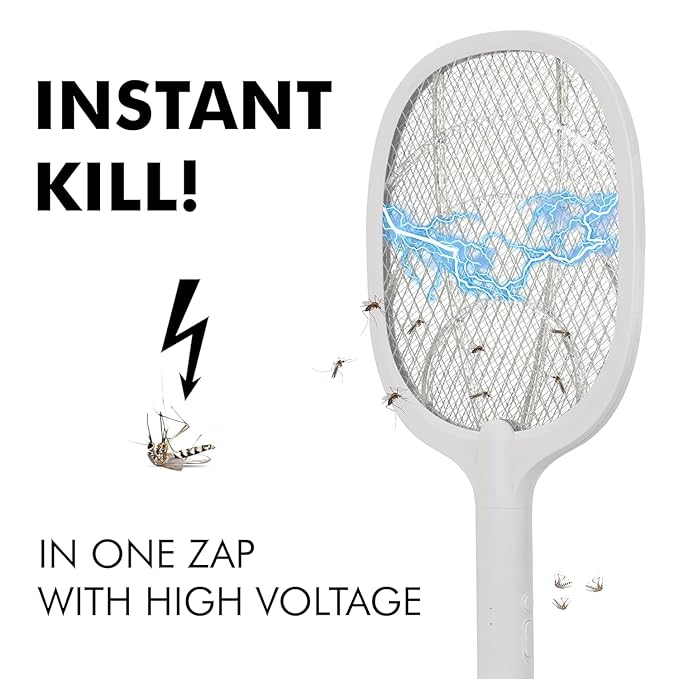 Mosquito Bat with UV Light Lamp Reachargable