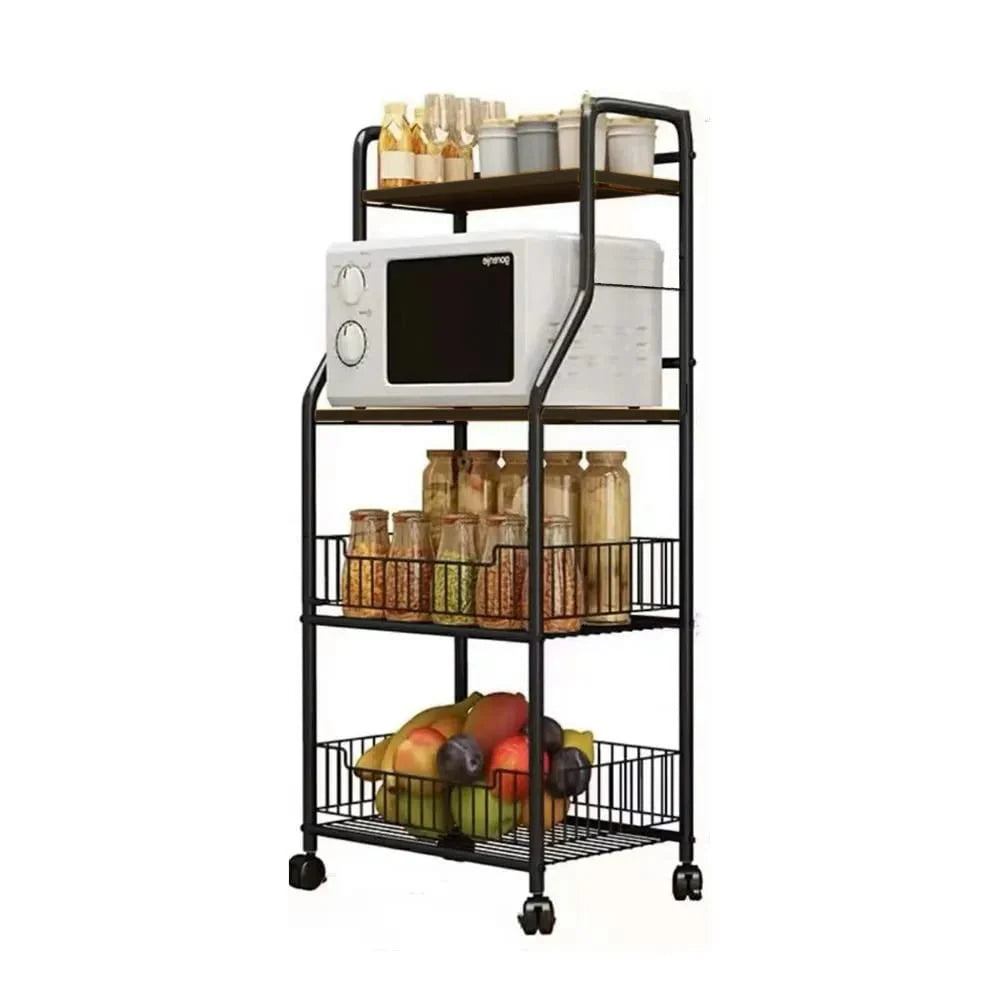 Home Kitchen Organization Shelf Storage Rack Multi-tier