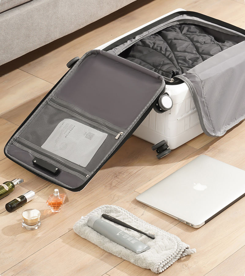 Foldable Travel Trolley Luggage Bag, Collapsible Cabin Suitcase Bag