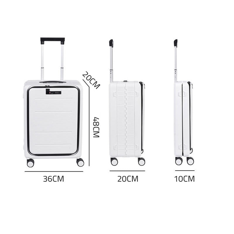 Foldable Travel Trolley Luggage Bag, Collapsible Cabin Suitcase Bag