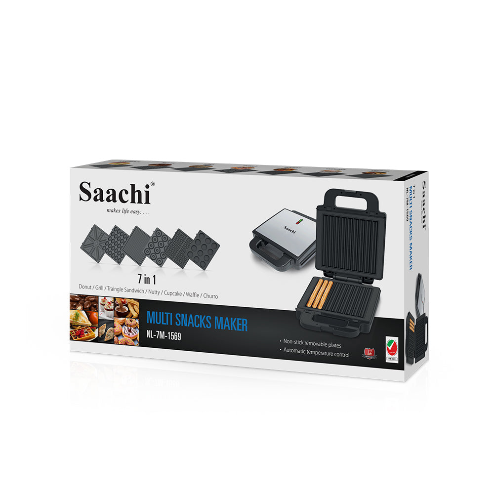 Saachi 7 in 1 snack maker big