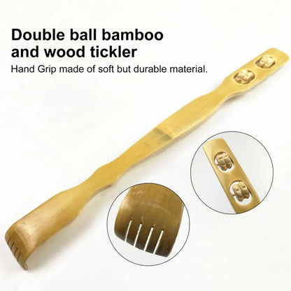 Bamboo back scratcher