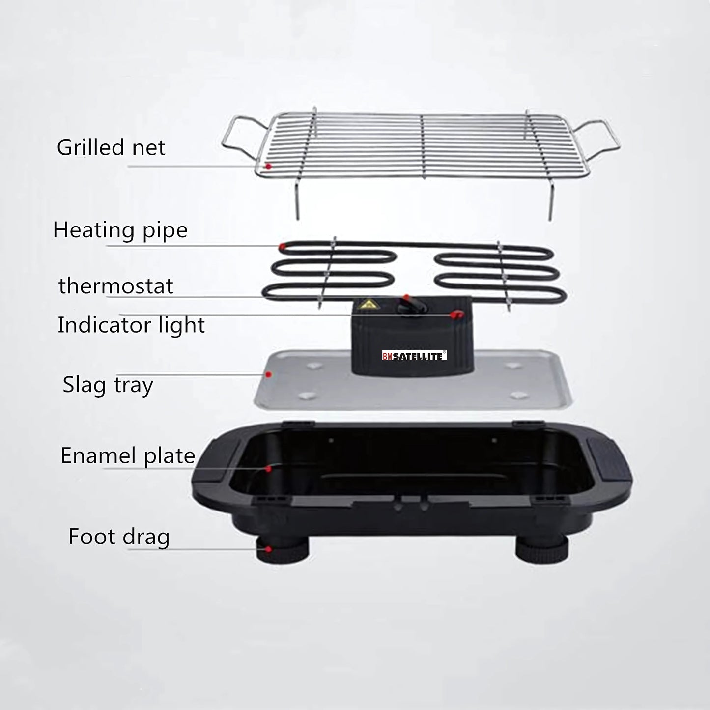 Barbecue Grilll  2000W