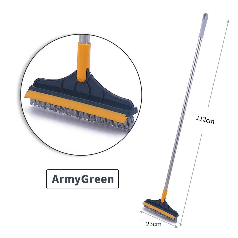 2 in 1 Silicone Floor Cleaning Brush