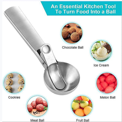 Stainless Steel Ice Cream Scoop