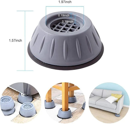 4Pcs Anti Vibration Shock Pad