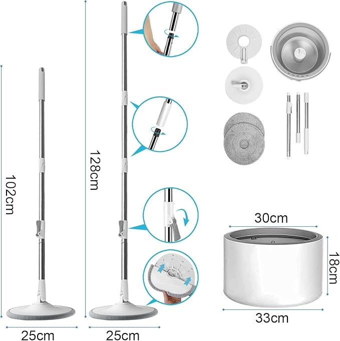 360° Spin Seperation Mop