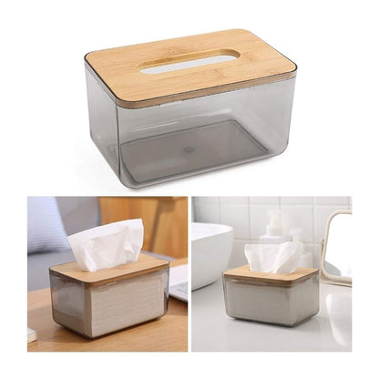 Transparent Tissue Box