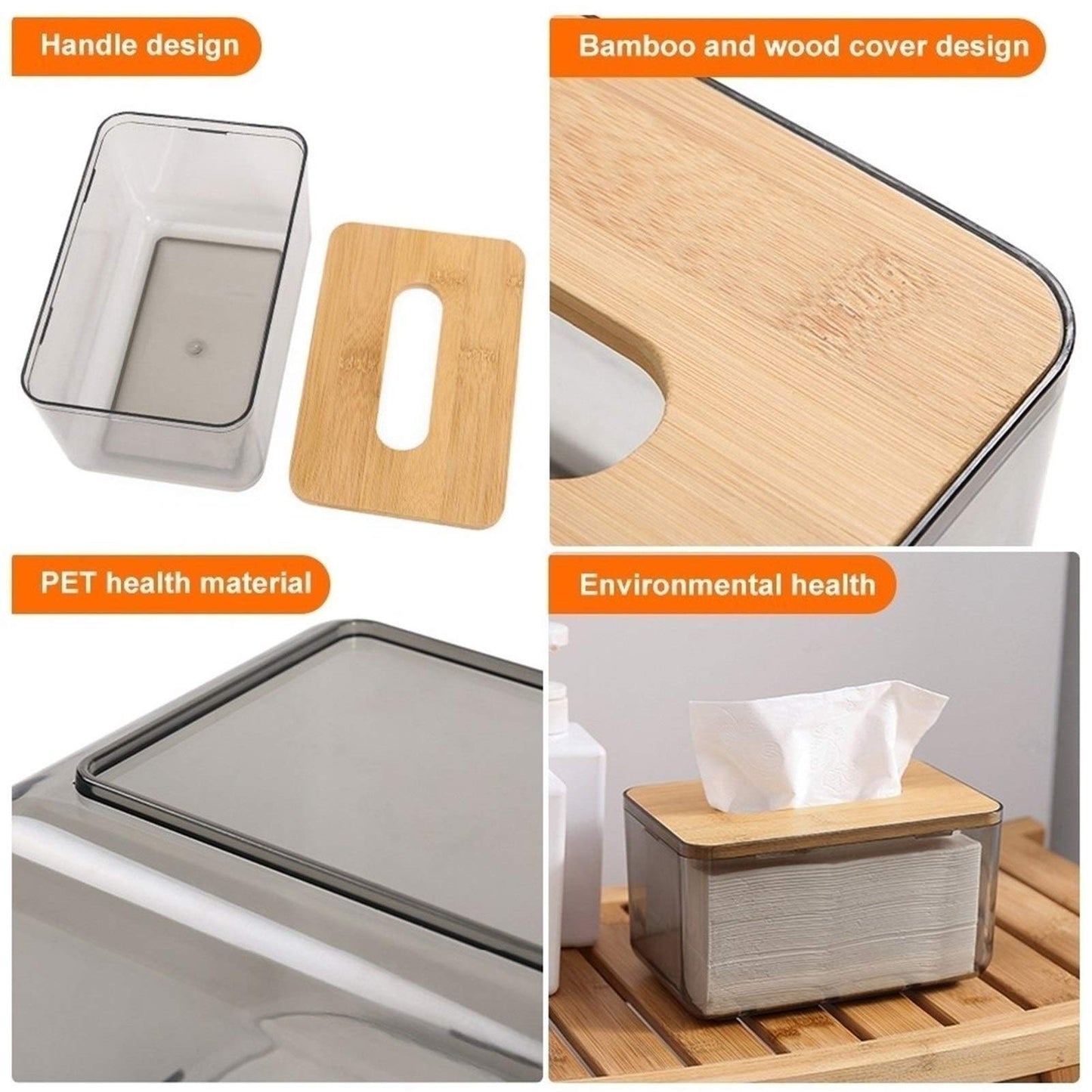 Transparent Tissue Box