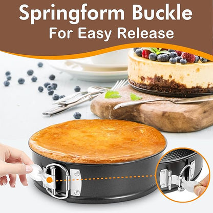 Round Cheesecake Pan 3 pcs Cake Pan Set