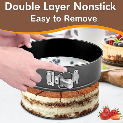 Round Cheesecake Pan 3 pcs Cake Pan Set