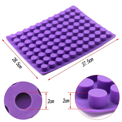 88 Cavities Silicone Cake Mousse mold