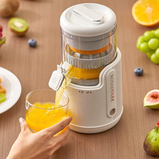 Royadulex Electric Orange Fruit Juicer, Rechargeable Citrus Juice Maker