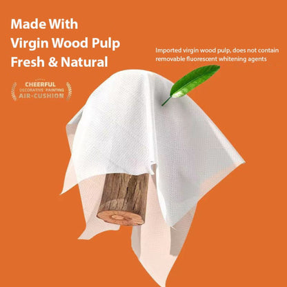 Tissue Paper - Four Layer Design Tissue Pack, 4 Pcs Pack