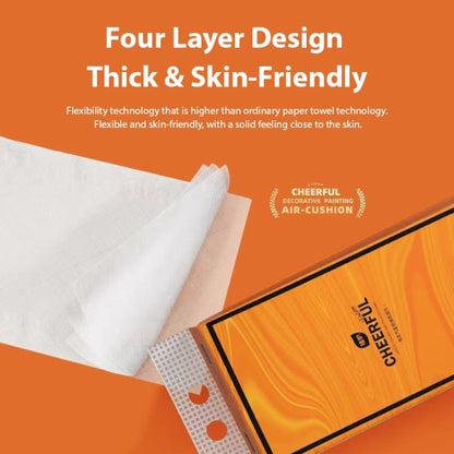 Tissue Paper - Four Layer Design Tissue Pack, 4 Pcs Pack