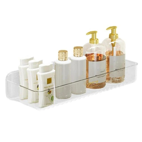 Wall-Mounted Organizer for Toiletries,Shampoo, and Cosmetics.