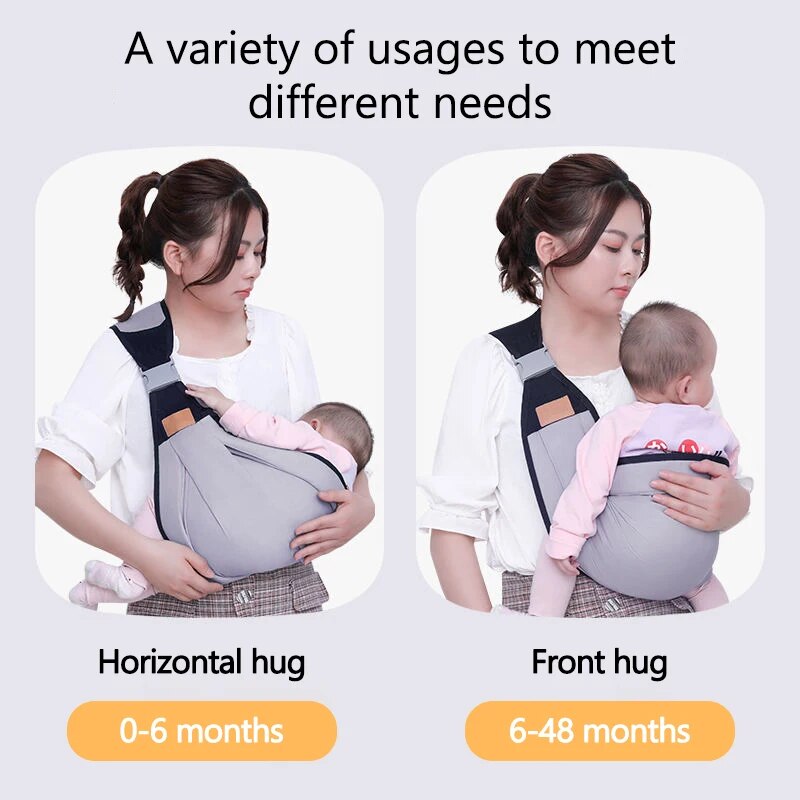 Multifunctional Baby Sling Carrier Wrap