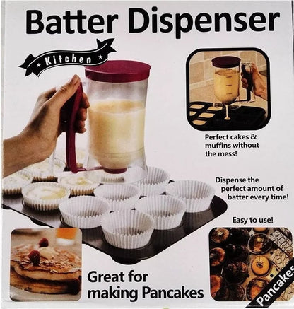 Batter Dispenser with Measuring Label