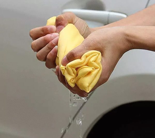 Clean Cham Absorbant Car, Home Cleaning Magic Cloth