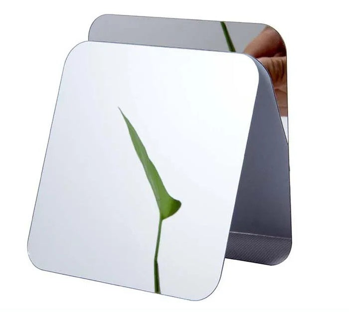 Mirrors Wall Sticker Sheets,HD Self-Adhesive Acrylic Mirror Tiles - DIY Non-Glass