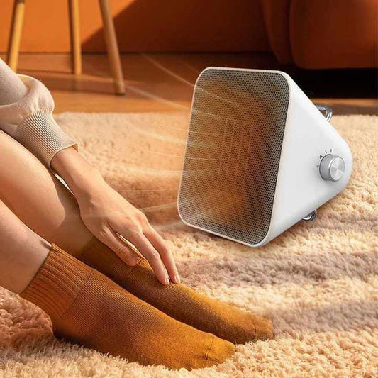 Portable Space Heater, Electric Mini Desk Fan Heater 'Winning Star'