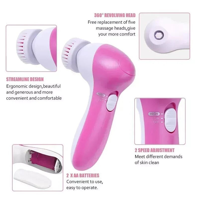 5 in 1 Facial Massager